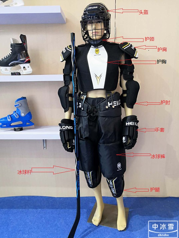 冰球这项强对抗性运动需要哪些装备护具呢